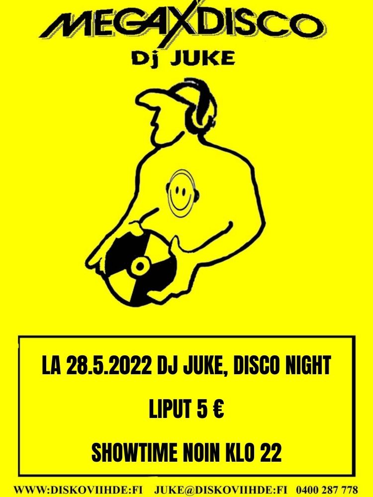 DJ JUKE PUNAPIPPURISSA 28.5.2022