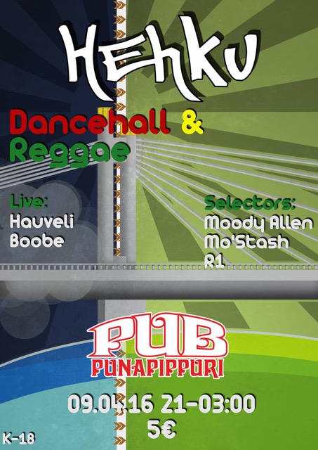 Hehku Pub Punapippuri 9.4.2016 klo 21-03